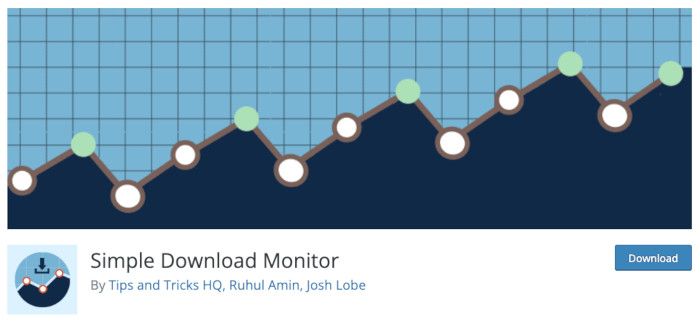 Plugin Simple Download Monitor