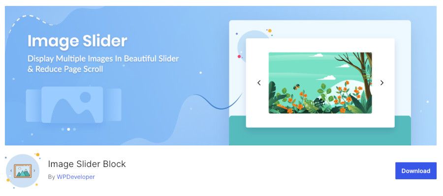 Plugin Image Slider Block