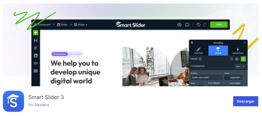 Plugin Smart Slider 3