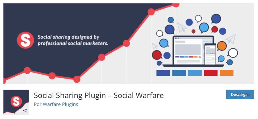 WordPress Social Sharing Plugin – Social Warfare