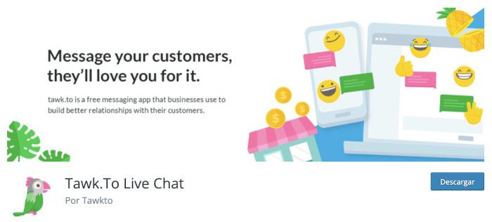 Plugin Tawk.To Live Chat