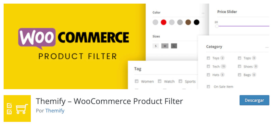 Plugin Themify – WooCommerce Product Filter
