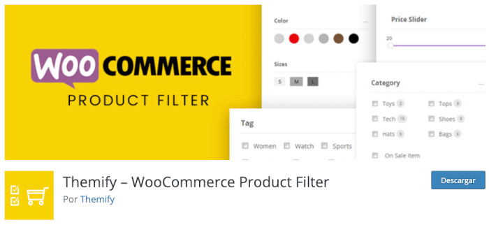 Plugin Themify – WooCommerce Product Filter
