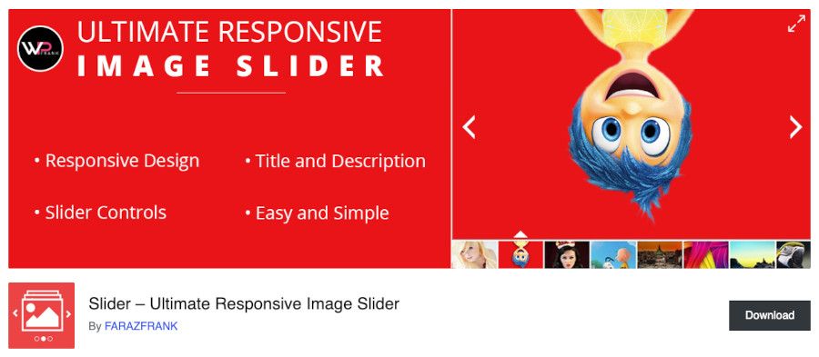 Plugin Slider – Ultimate Responsive Image Slider