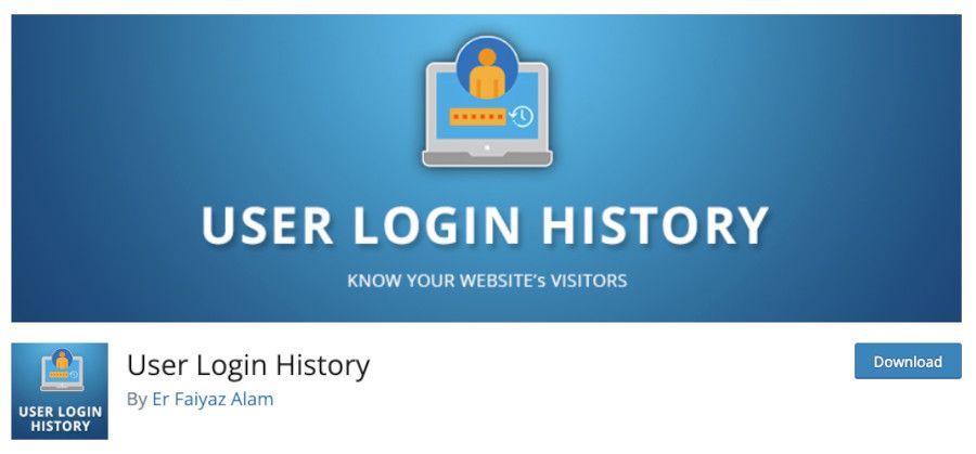 Plugin User Login History