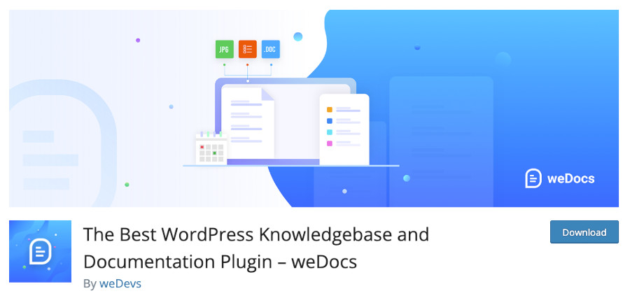 Plugin weDocs - The Best WordPress Knowledgebase and Documentation