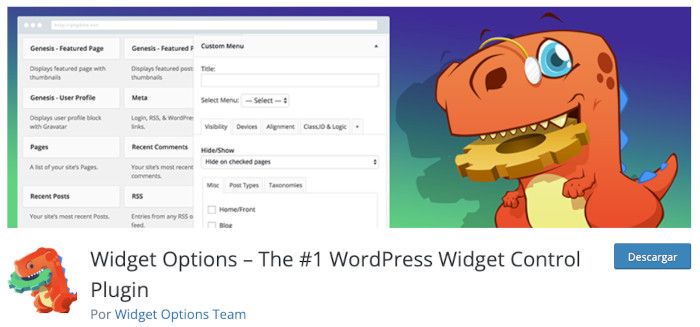 Plugin Widget Options – The #1 WordPress Widget Control Plugin