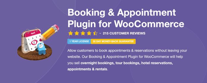 Plugin Booking & Appointment Plugin for WooCommerce