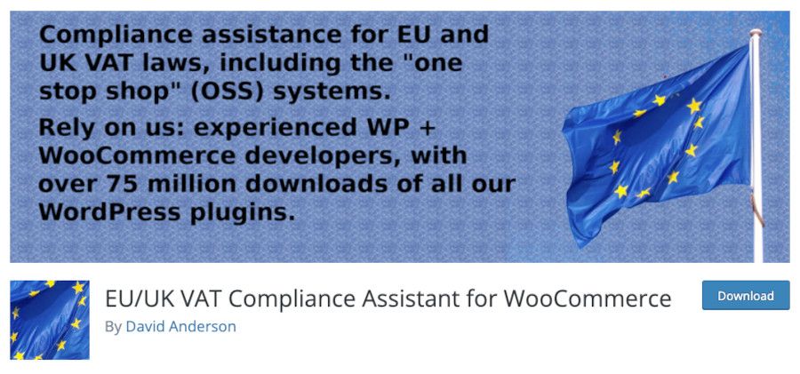 Plugin WooCommerce EU/UK VAT Compliance Assistant