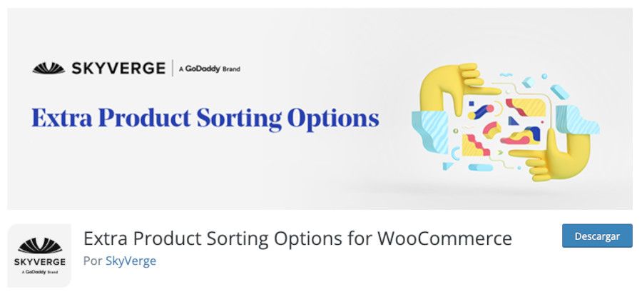 Plugin Extra Product Sorting Options for WooCommerce