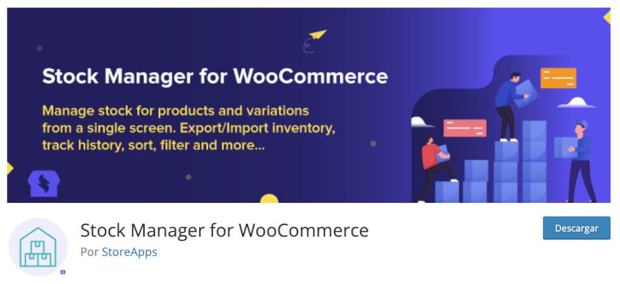 Plugin Stock Manager for WooCommerce