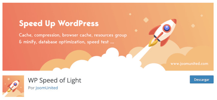 Plugin WP Speed of Light