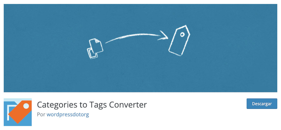 Plugin Categories to Tags Converter