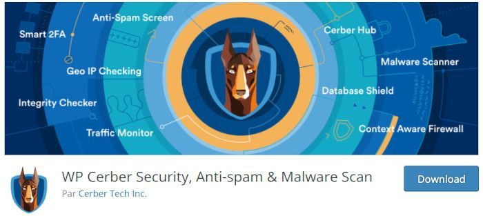 Plugin WP Cerber Security, Anti-spam & Malware Scan