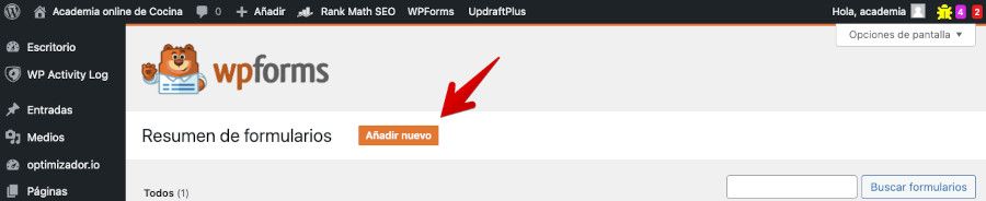 wpforms-añadir-nuevo-formulario Añadir un nuevo formulario con WPForms