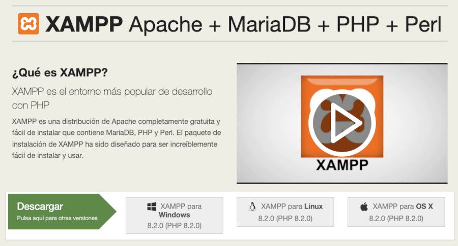 XAMPP para MacOS