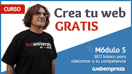 Curso crea tu web gratis Módulo 5