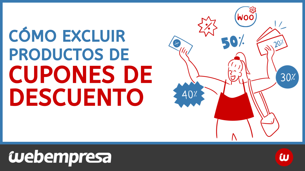 Cómo excluir productos de cupones de descuento