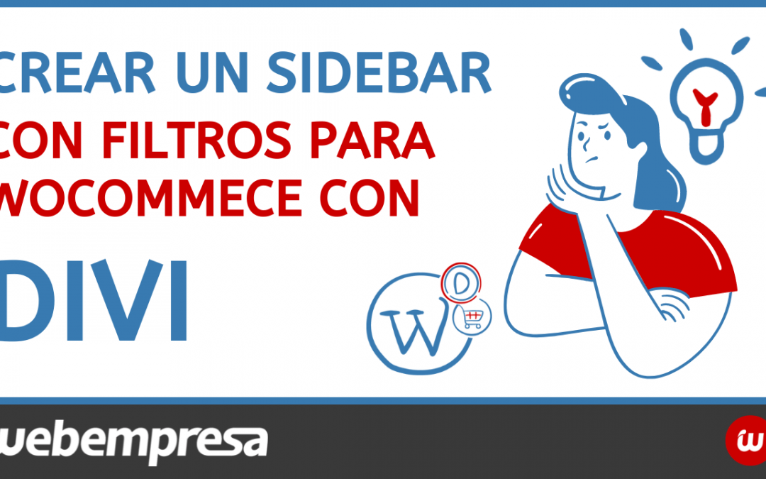 Como crear un sidebar con filtros para WooCommerce con Divi