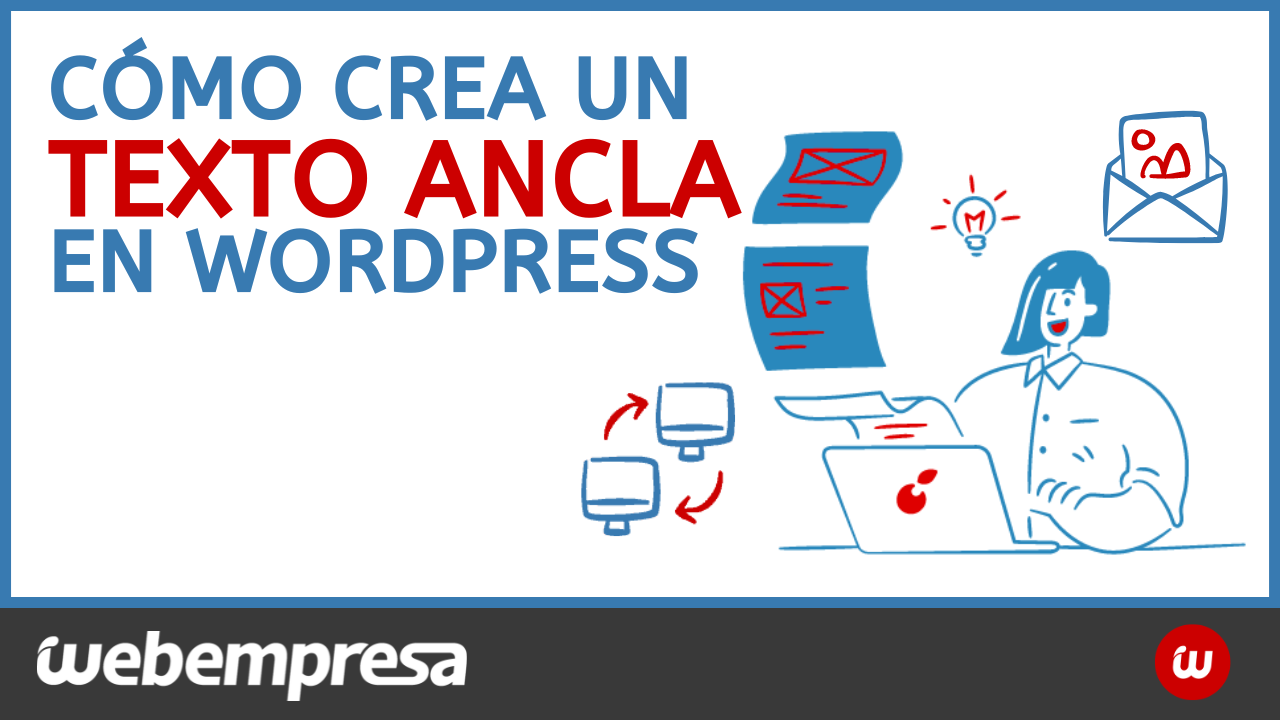 Cómo crea un texto ancla en WordPress