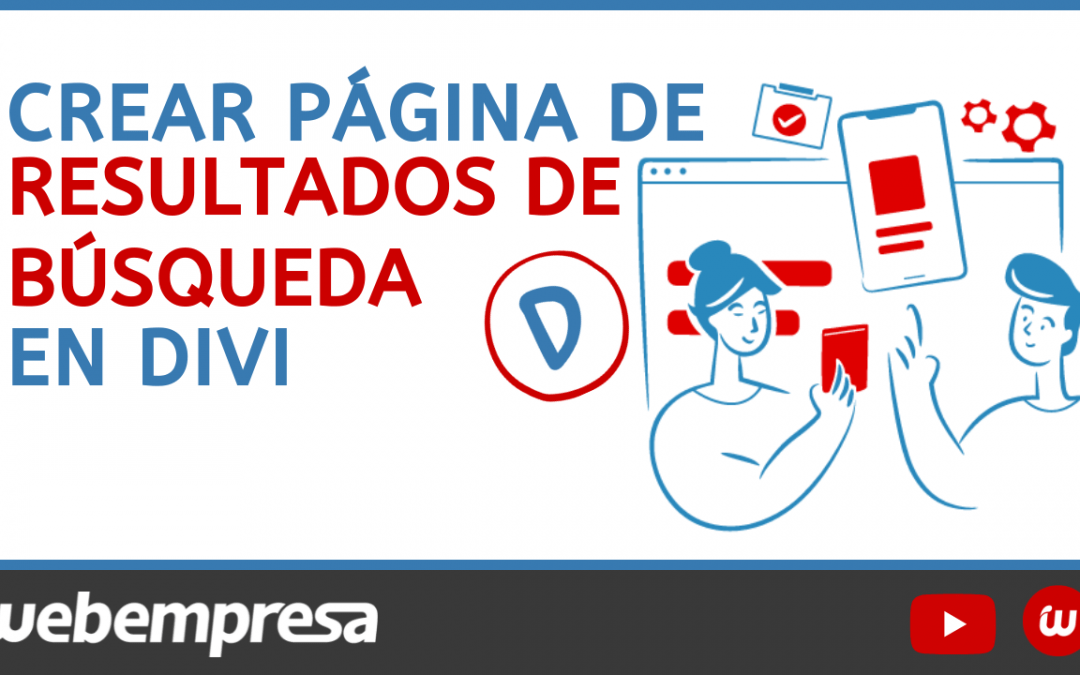 Crear página de resultados de búsqueda en Divi