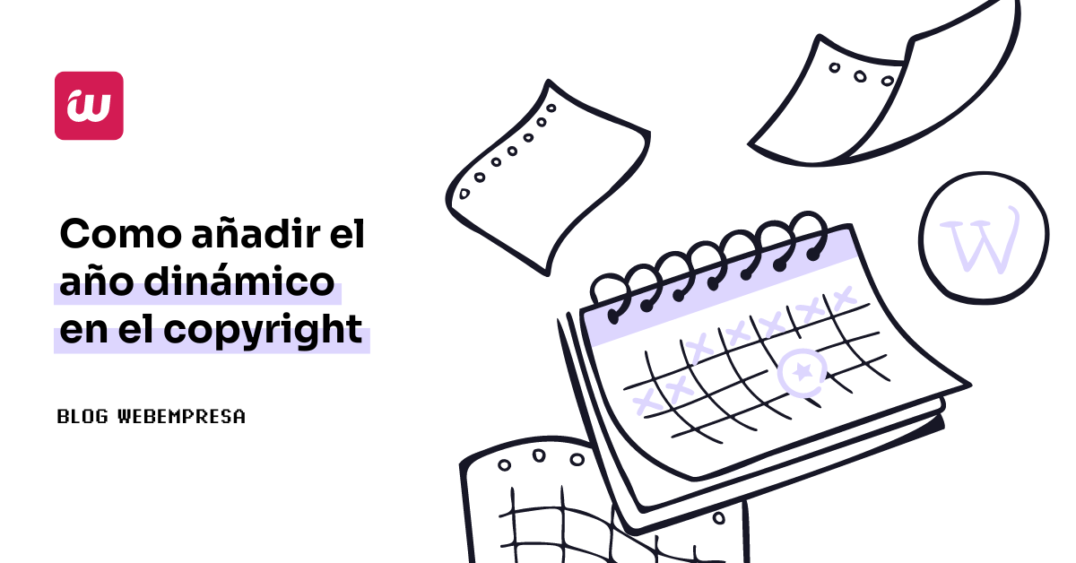 Como añadir el año dinámico en el copyright Divi