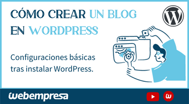 3. Configuraciones básicas después de instalar WordPress