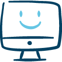 monitor-ordenador-sonrisa-128 Tecnología en evolución para alojar Webs rápidas, seguras y estables