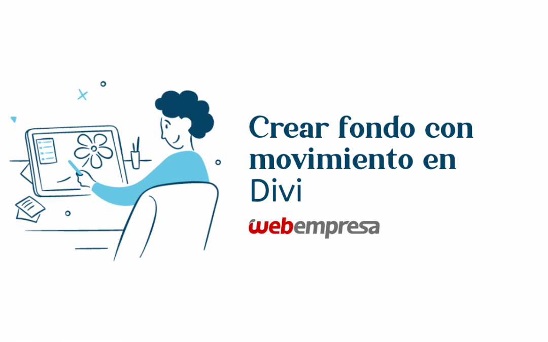 Crear fondo con movimiento en Divi