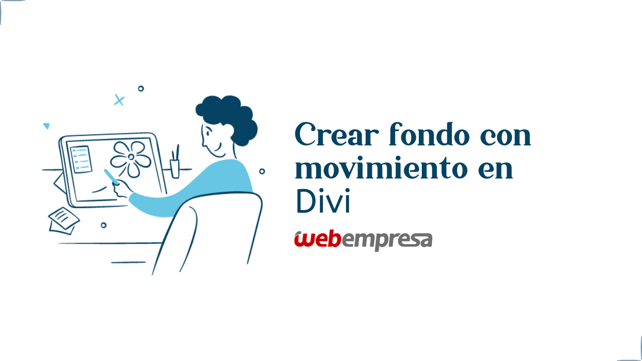 Crear fondo con movimiento en Divi