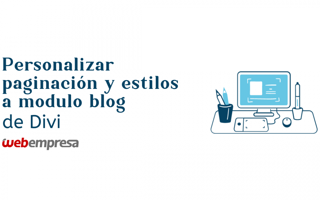 Personalizar paginación y estilos a modulo blog de Divi