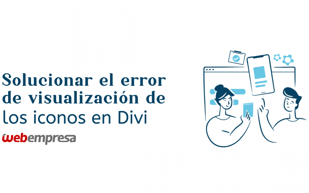 Solucionar el error de visualización de los iconos en Divi