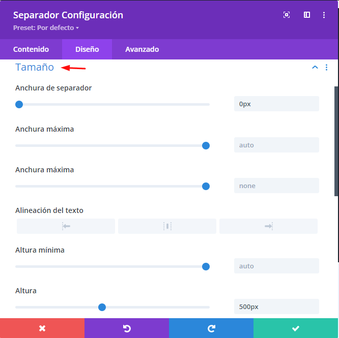 ajustar tamaño para la autoreproducción