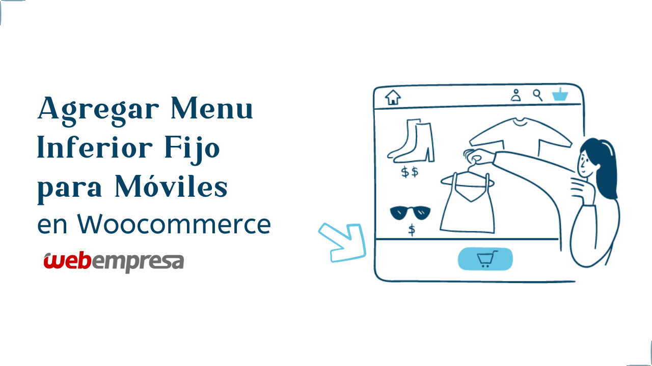 Agregar Menu Inferior Fijo para Móviles en Woocommerce