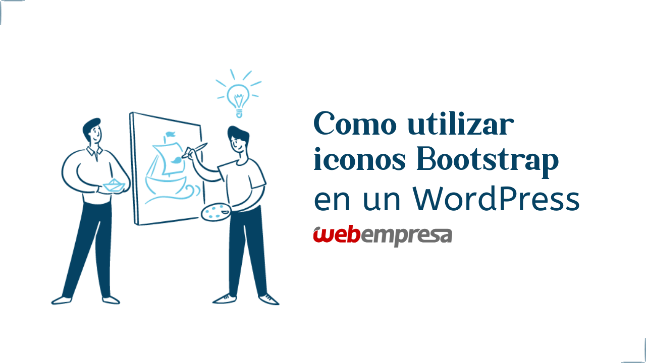 Como utilizar iconos Bootstrap en WordPress