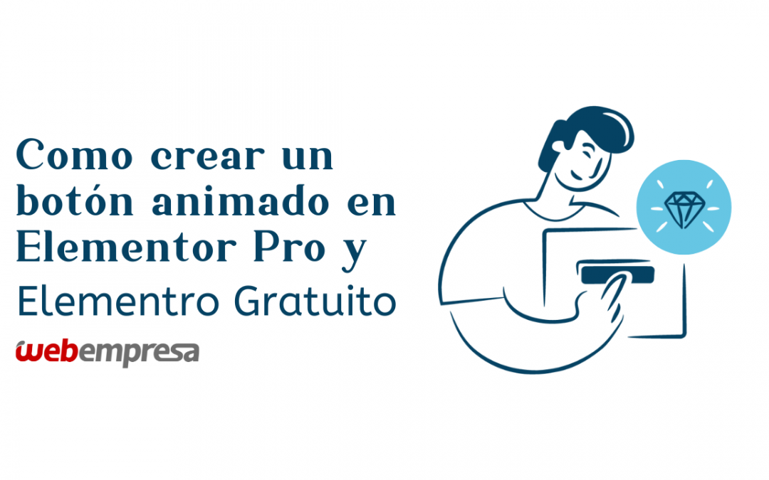 Como crear un botón animado en Elementor Pro y Elementor Gratuito.