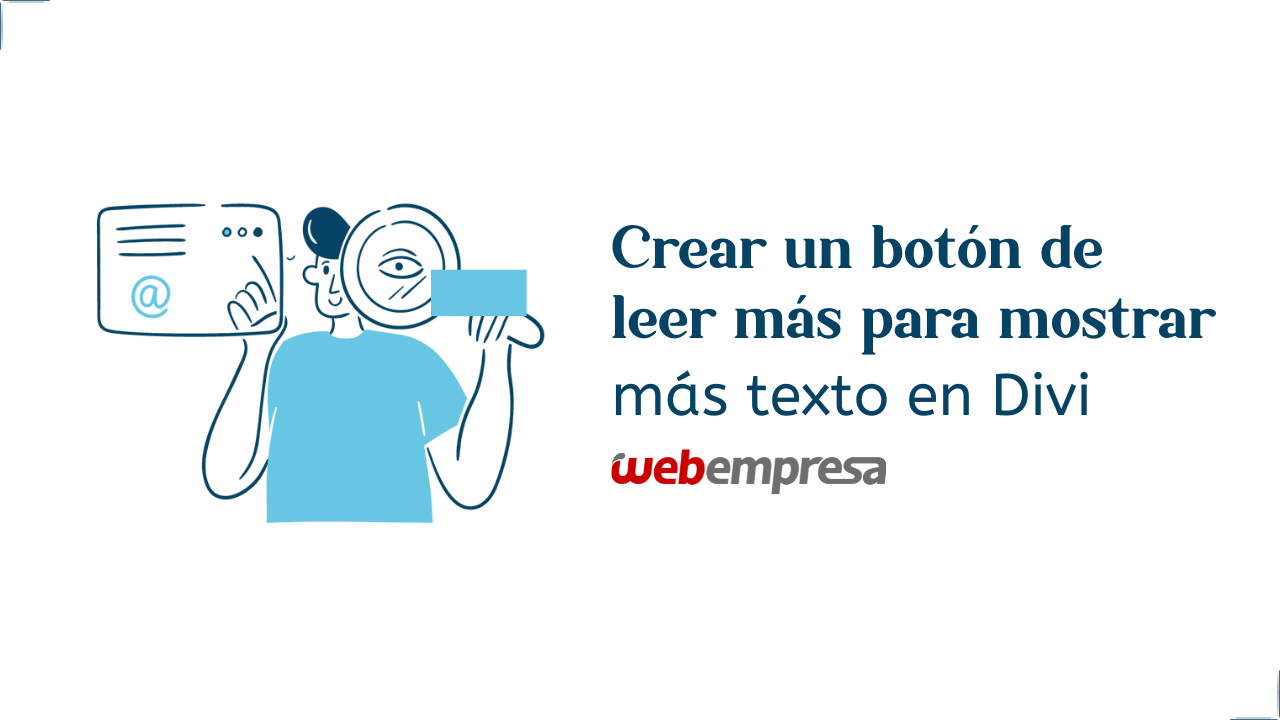 Crear un botón de leer más para mostrar más texto en Divi