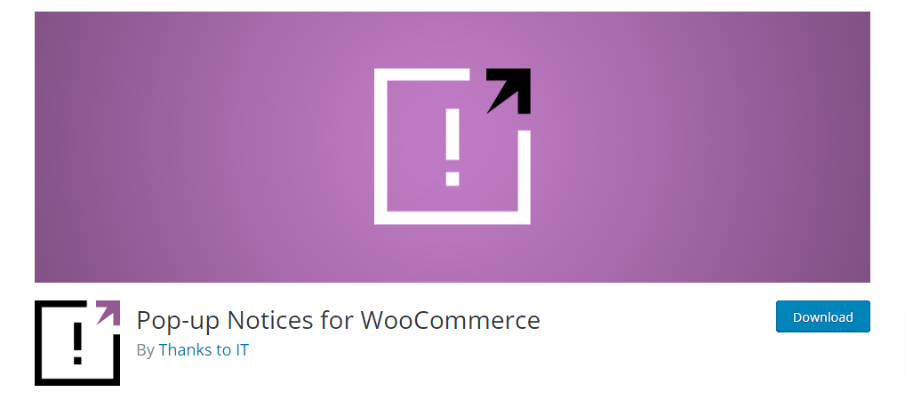 Pop-up Notices for WooCommerce