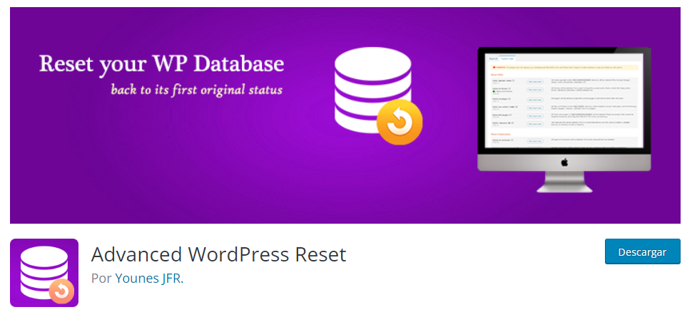 plugin Advanced WordPress Reset