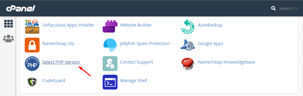 Vista Cpanel