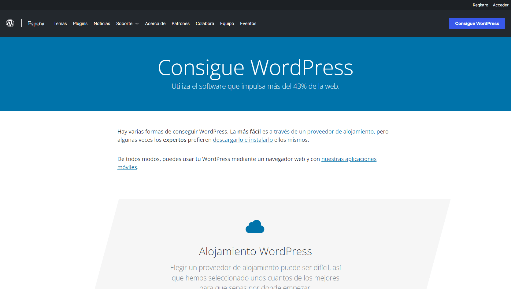WordPress org