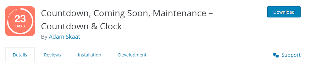 Countdown, Coming Soon, Maintenance – Countdown & Clock