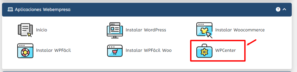 WPCenter webempresa