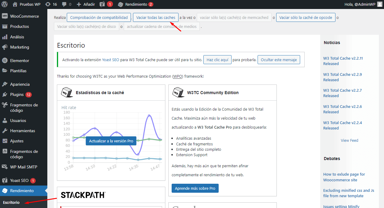 WP-Optimize plugin