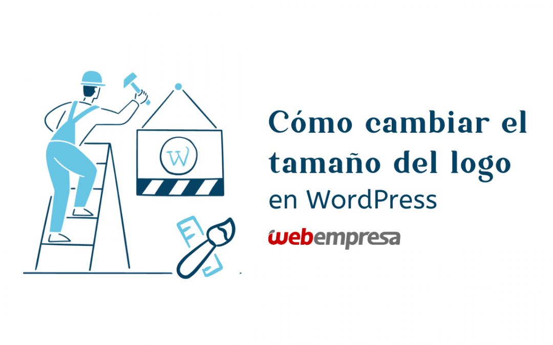 Cómo cambiar el tamaño del logo en WordPress