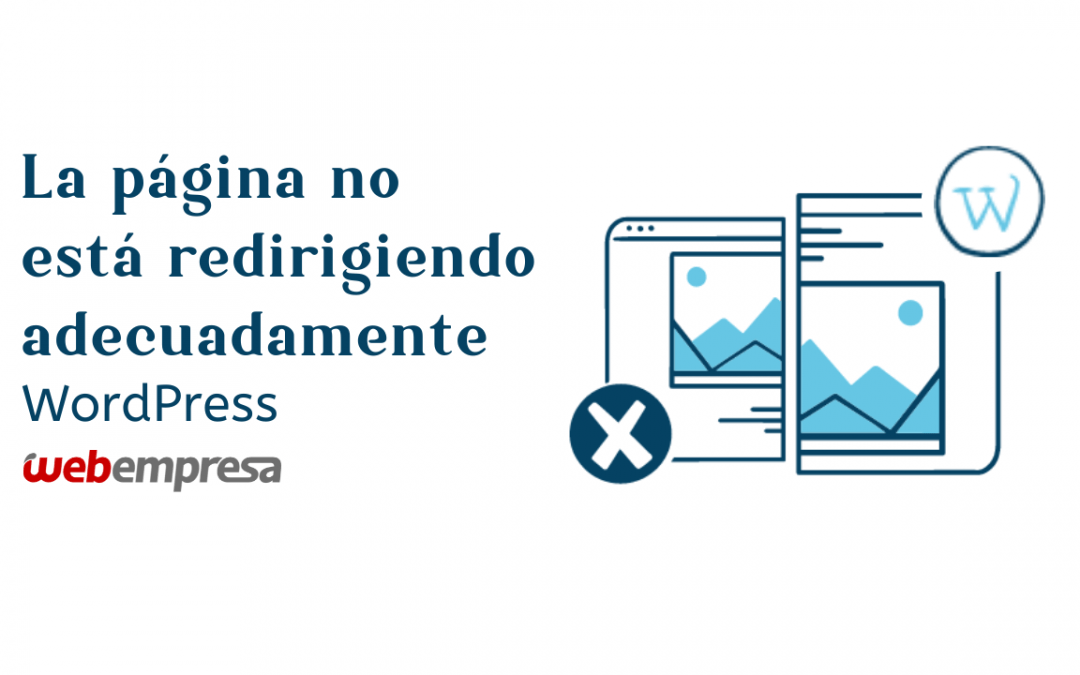 La página no está redirigiendo adecuadamente WordPress