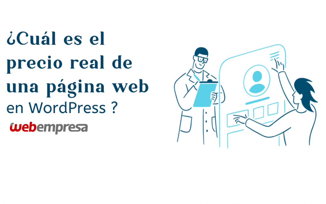 ¿Cuál es el precio real de una página web en WordPress?