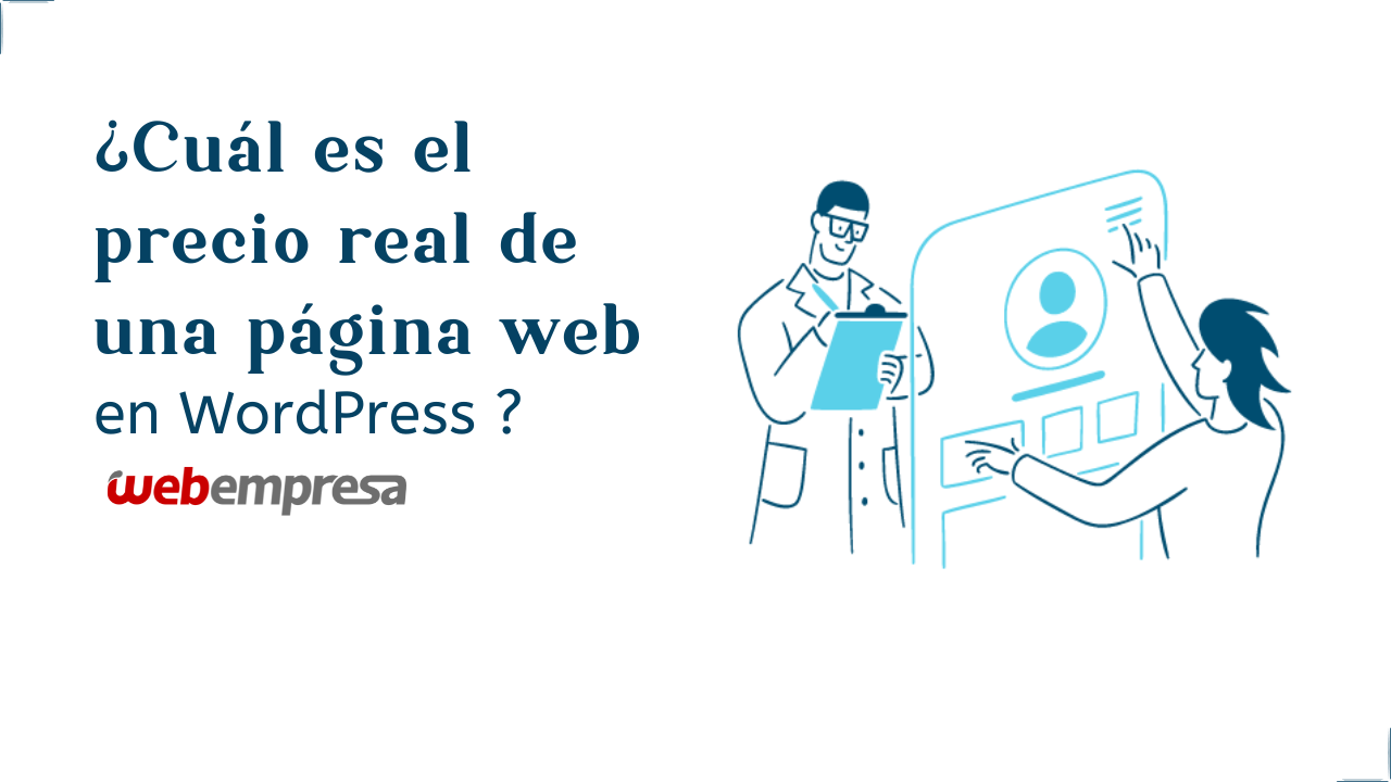 ¿Cuál es el precio real de una página web en WordPress