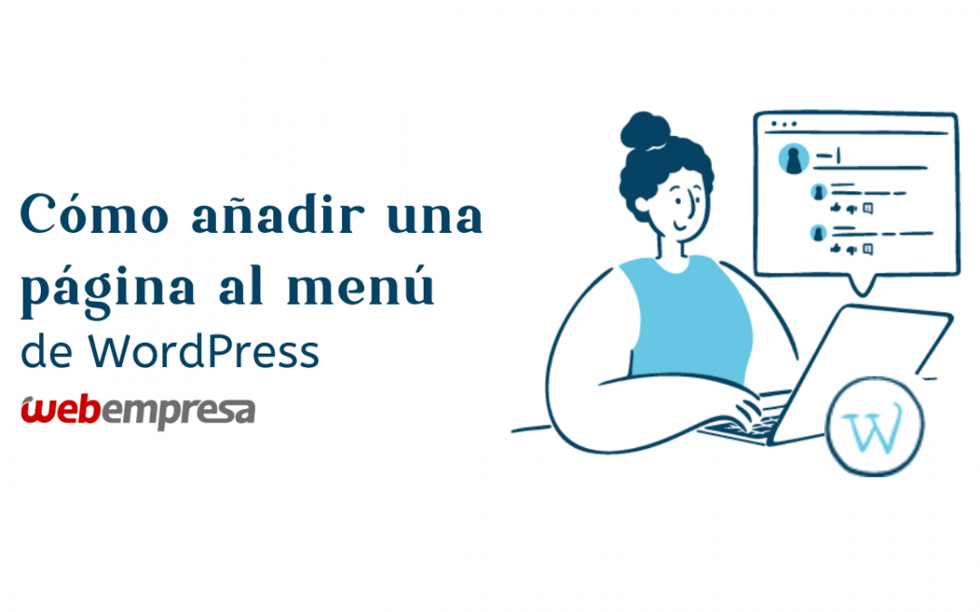 Cómo añadir una página al menú de WordPress