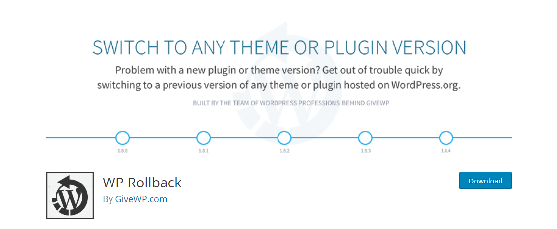WP Rollback